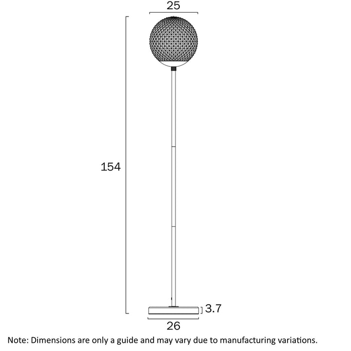 Telbix ELWICK FLOOR LAMP