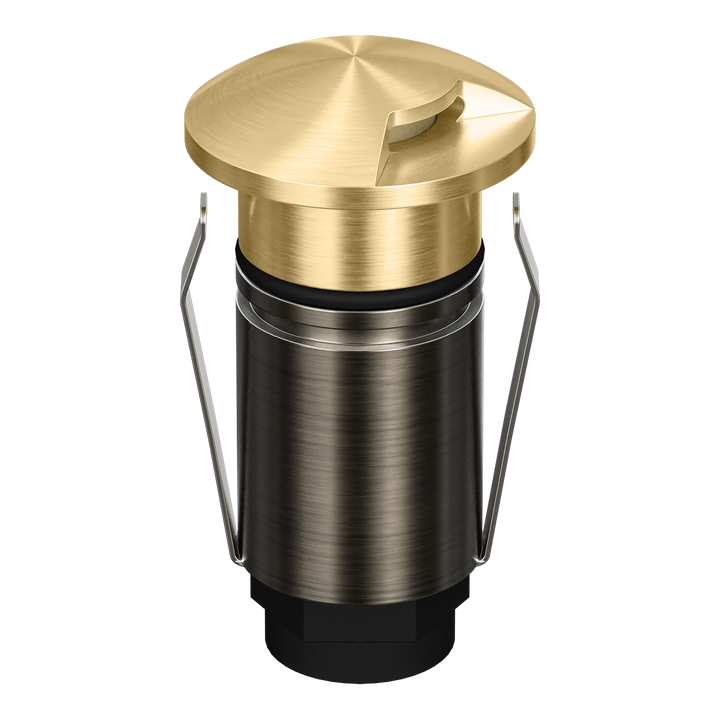 EMIT 25 Inground light 1 Way Brushed Brass INGROUND LIGHT