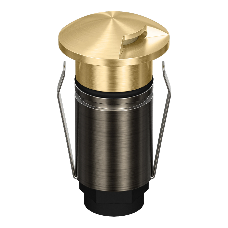 EMIT 25 Inground light 1 Way Brushed Brass INGROUND LIGHT