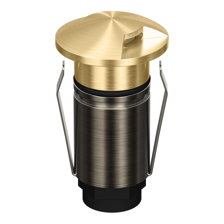 EMIT 25 Inground light 2 Way Brushed Brass INGROUND LIGHT