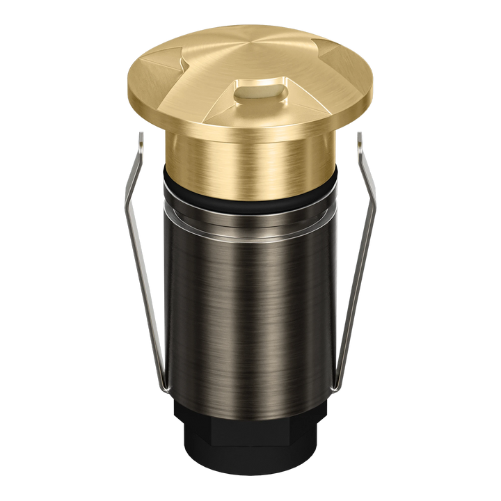 EMIT 25 Inground light 3 Way Brushed Brass INGROUND LIGHT