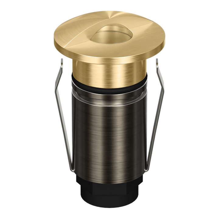 EMIT 25 Inground light Eyelid Brushed Brass INGROUND LIGHT
