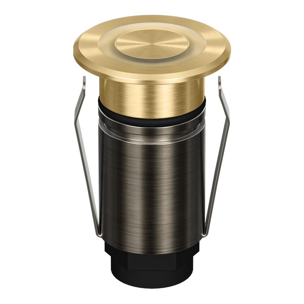 EMIT 25 Inground light Ring Brushed Brass INGROUND LIGHT