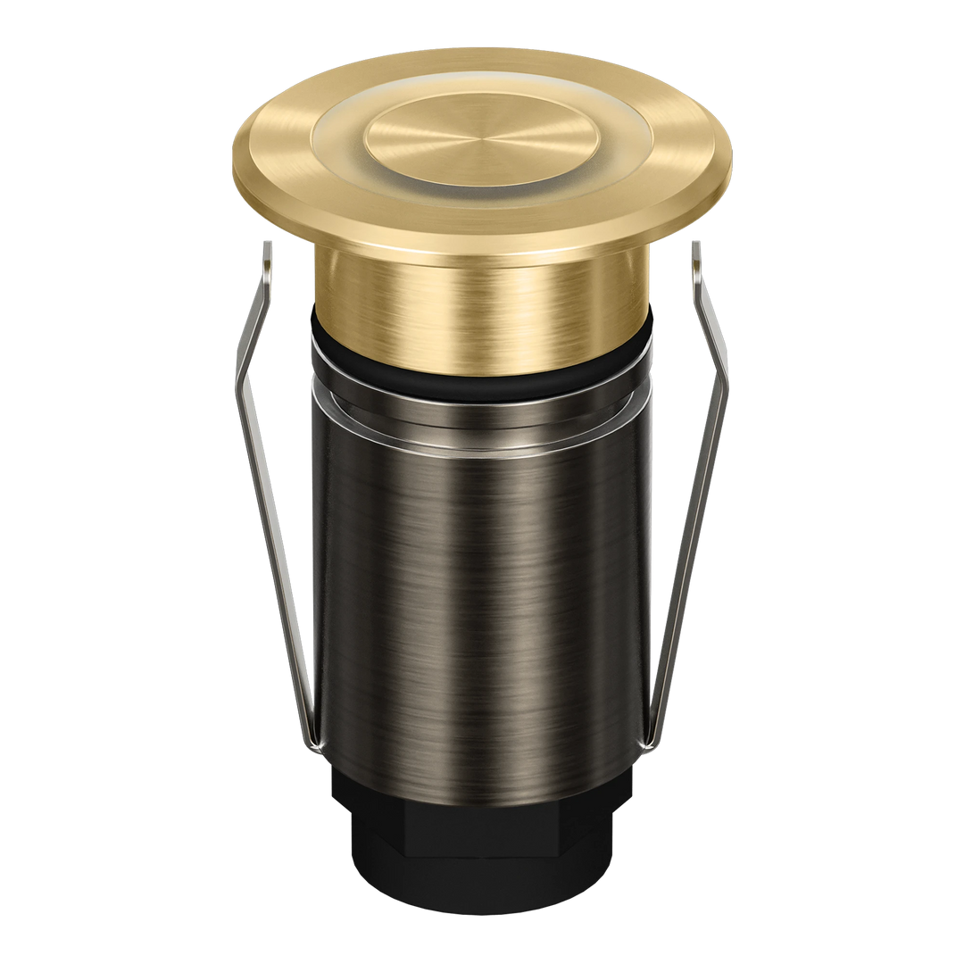 EMIT 25 Inground light Ring Brushed Brass INGROUND LIGHT