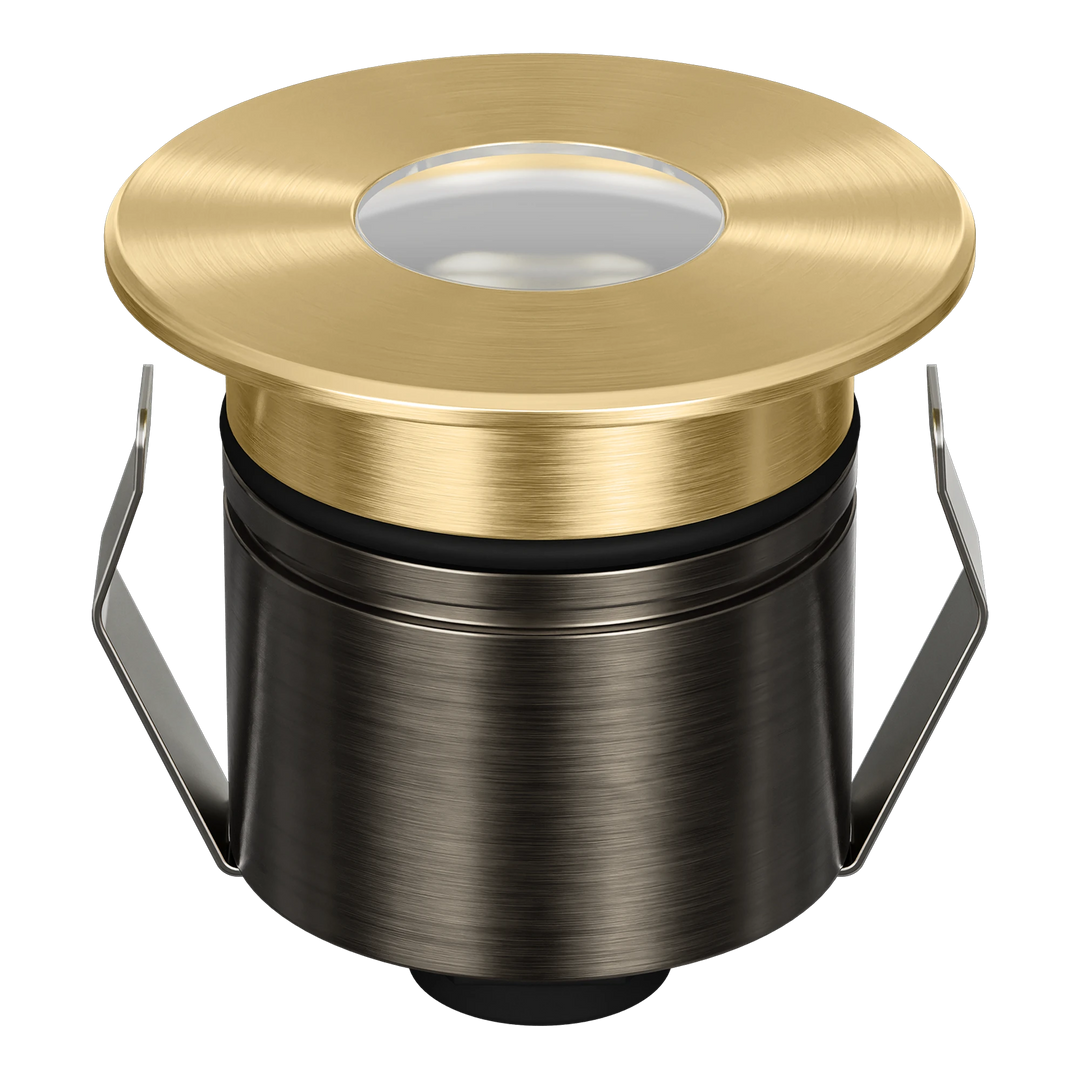 EMIT 55 Inground light Round Open Brushed Brass INGROUND LIGHT