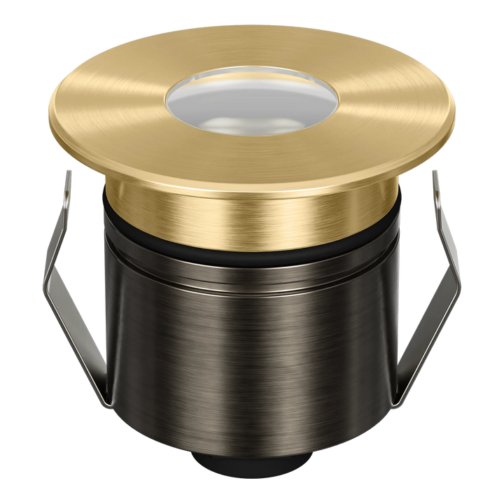 EMIT 55 Inground light Round Open Brushed Brass INGROUND LIGHT