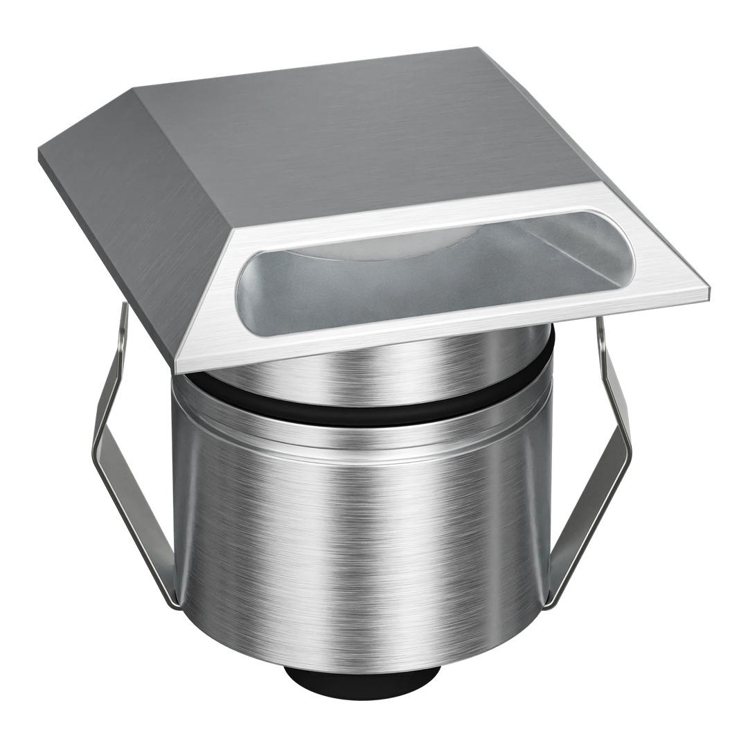 EMIT-55-SQUARE-SLOT Square Slot Tri-Colour/RGBW Inground & Deck Light Stainless Steel INGROUND LIGHT