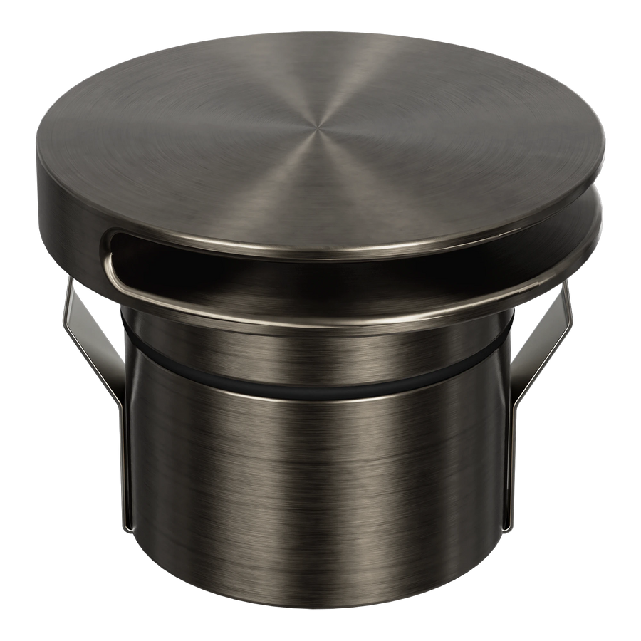 EMIT-85-ROUND-SLOT Round Slot Tri-Colour/RGBW Inground & Deck Light Antique Brss INGROUND LIGHT