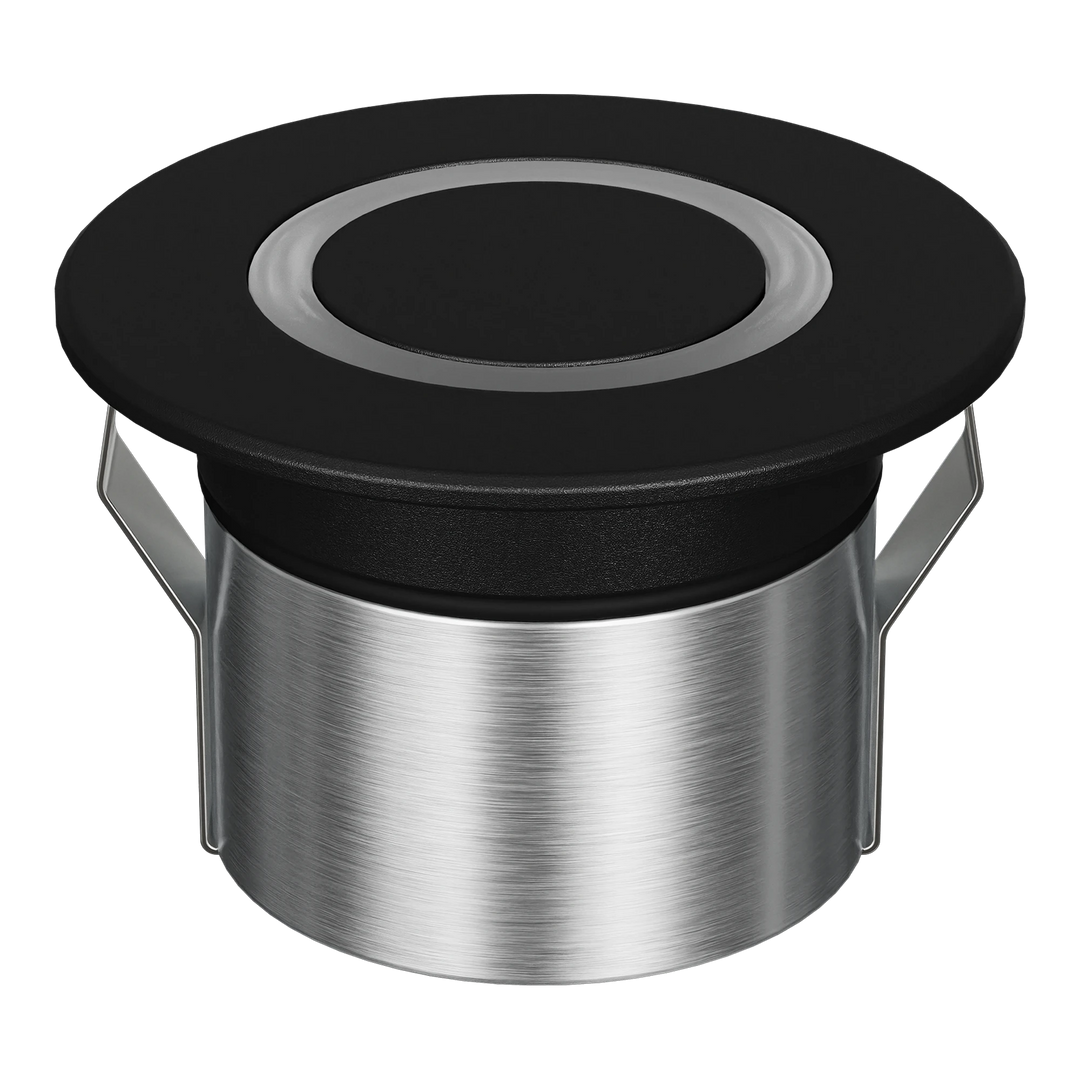 EMIT-85-RING Ring Tri-Colour/RGBW Inground & Deck Light Black INGROUND LIGHT