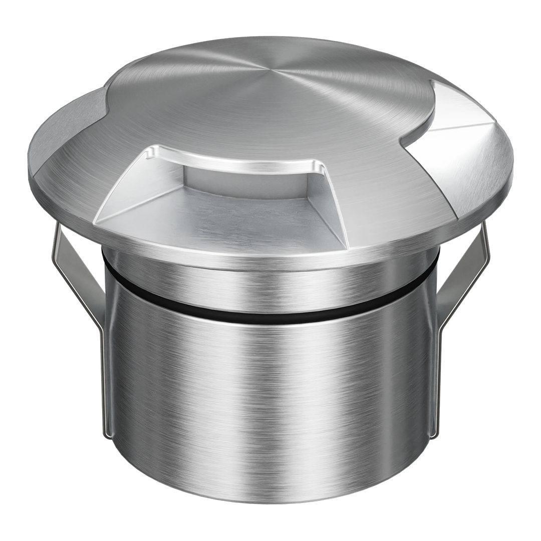 EMIT-85-4-WAY 4-Way Tri-Colour/RGBW Inground & Deck Light Stainless Steel INGROUND LIGHT