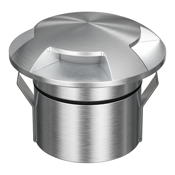 EMIT-85-4-WAY 4-Way Tri-Colour/RGBW Inground & Deck Light Stainless Steel INGROUND LIGHT