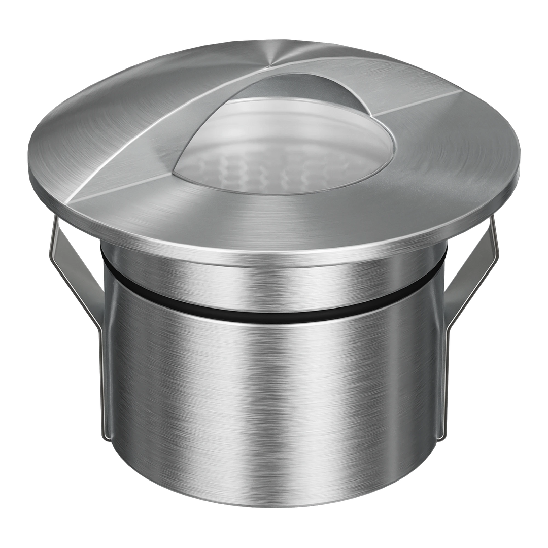EMIT-85-EYE Eyelid Tri-Colour/RGBW Inground & Deck Light Stainless Steel INGROUND LIGHT
