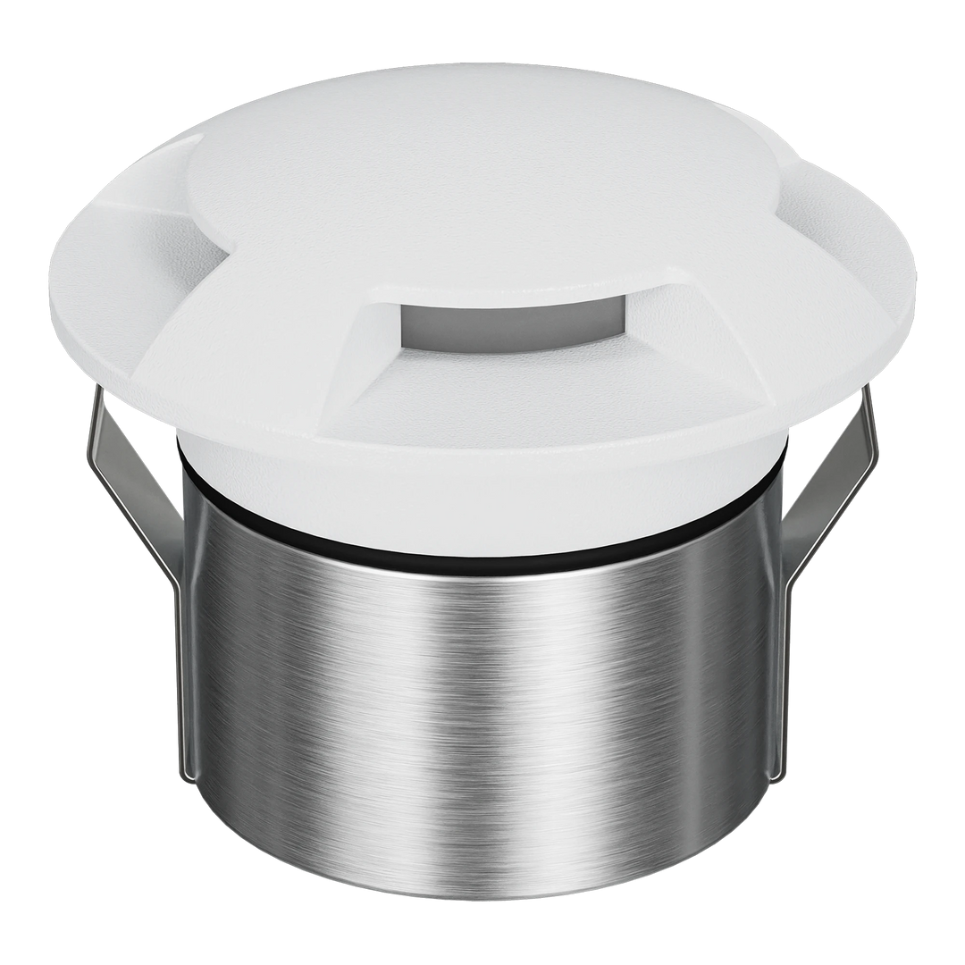 EMIT-85-3-WAY 3-Way Tri-Colour/RGBW Inground & Deck Light White INGROUND LIGHT