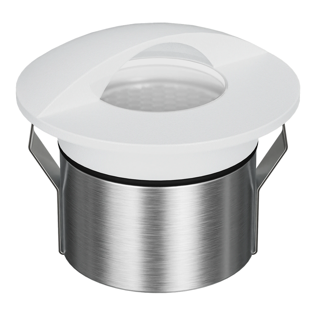 EMIT-85-EYE Eyelid Tri-Colour/RGBW Inground & Deck Light White INGROUND LIGHT