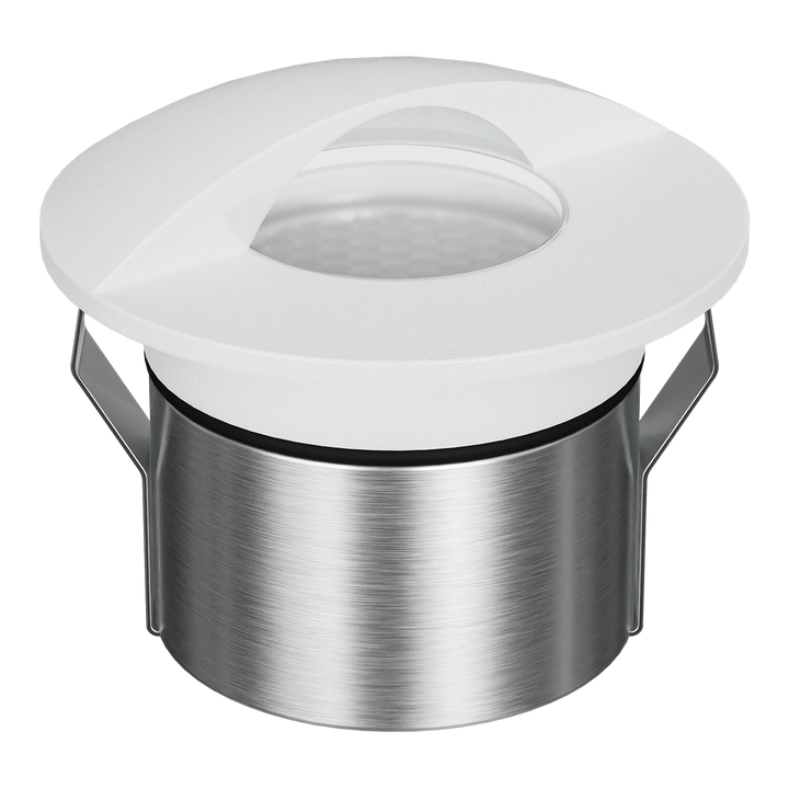 EMIT-85-EYE Eyelid Tri-Colour/RGBW Inground & Deck Light White INGROUND LIGHT