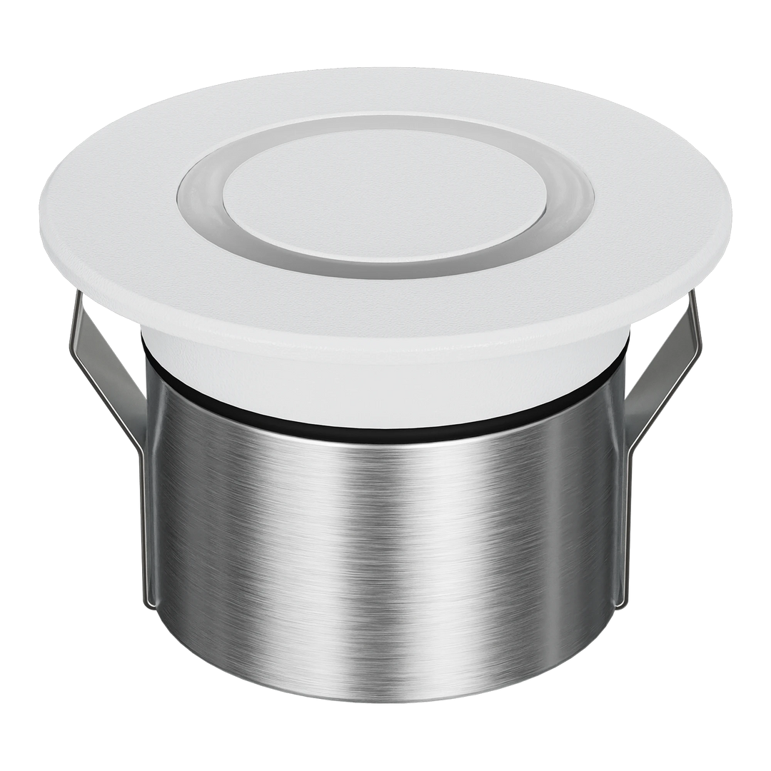 EMIT-85-RING Ring Tri-Colour/RGBW Inground & Deck Light White INGROUND LIGHT