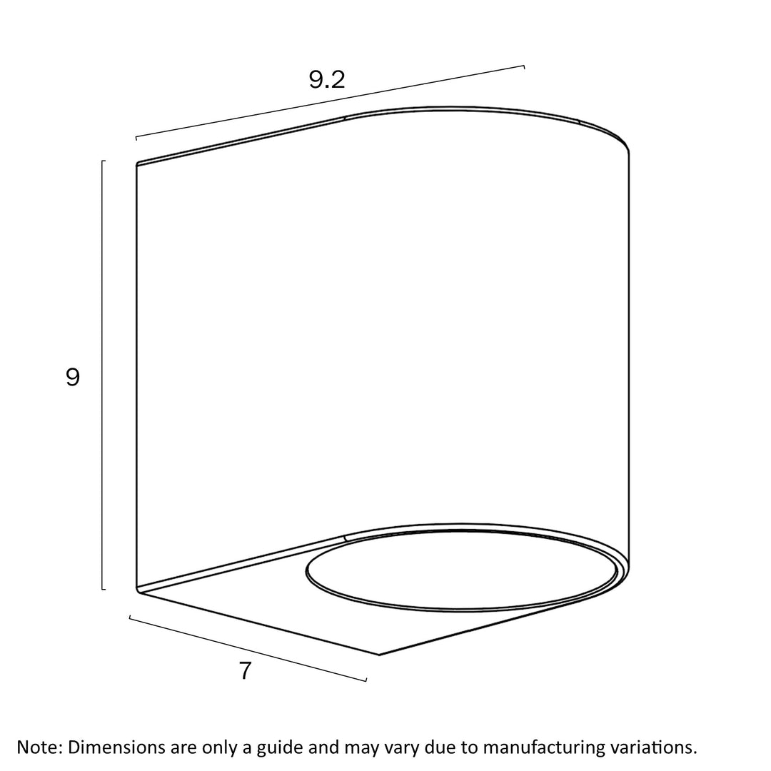 EOS II EXTERIOR 1 WALL LIGHT