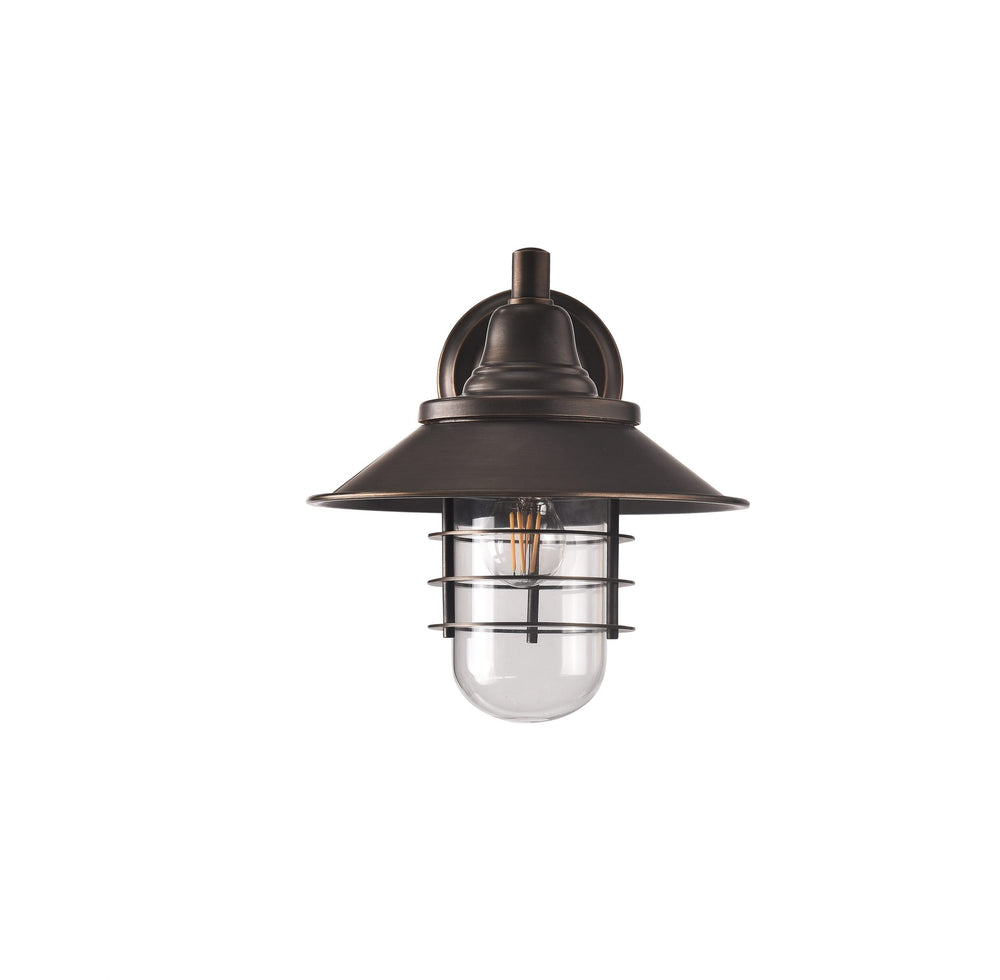 EPPING BRASS-GLASS EXTERIOR FORGED Bronze WALL LIGHT