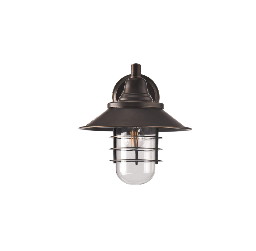 EPPING BRASS-GLASS EXTERIOR FORGED Bronze WALL LIGHT