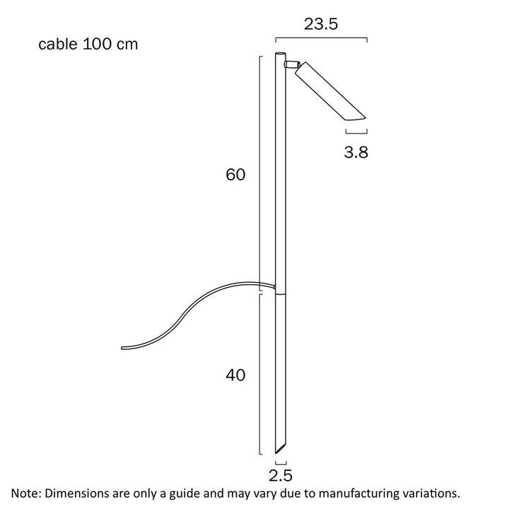 ESLEN 24V EXTERIOR LED POST SPIKE LIGHT