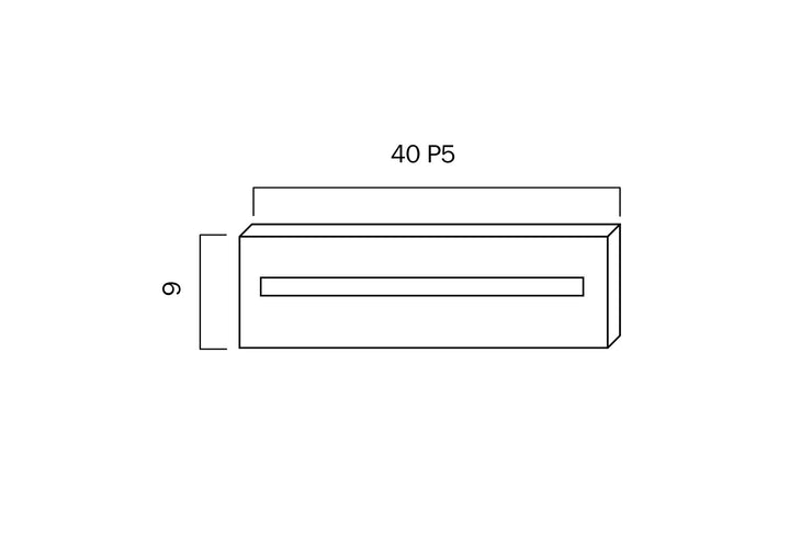 ESTA 7w/15w WALL LIGHT