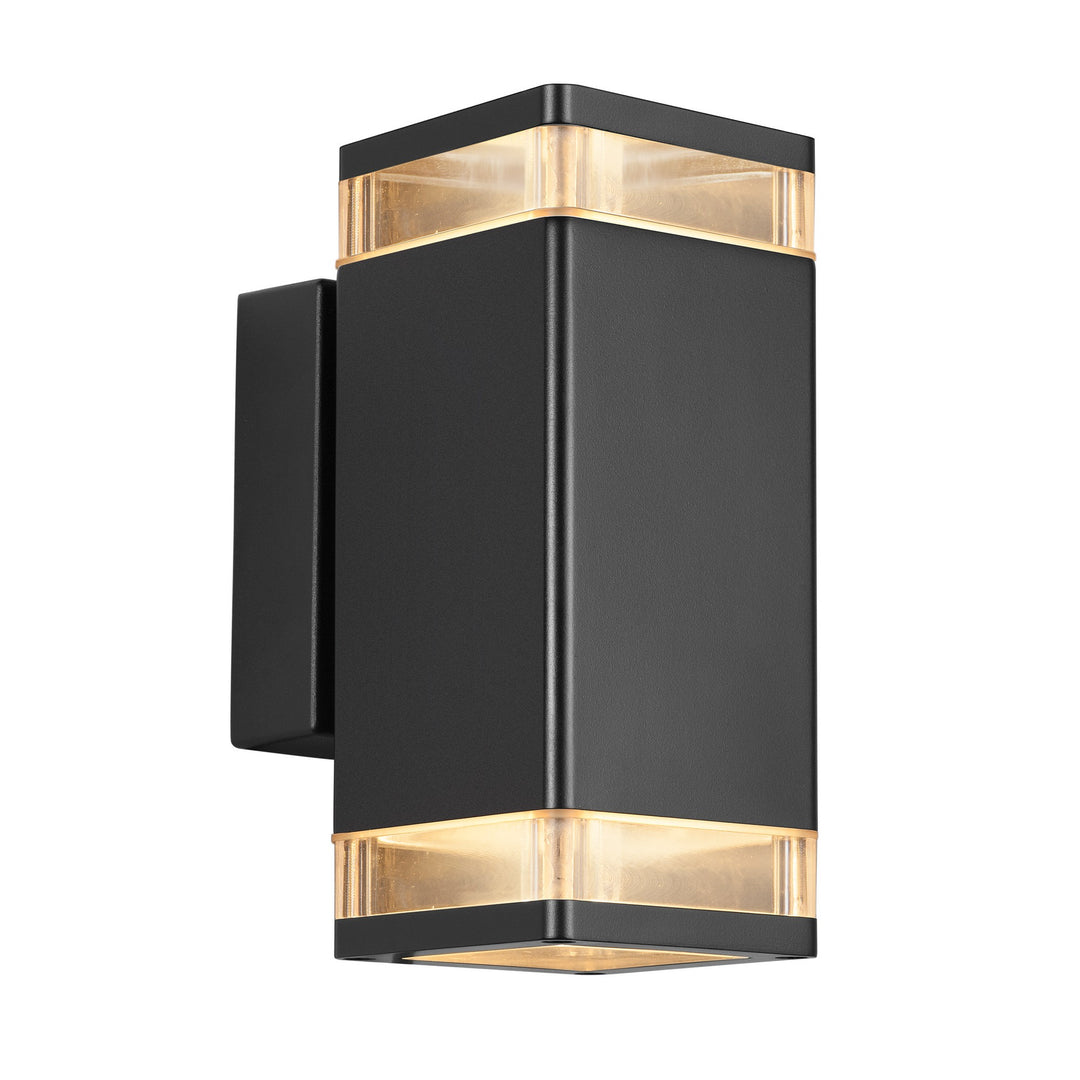 Elm Double Wall light Black