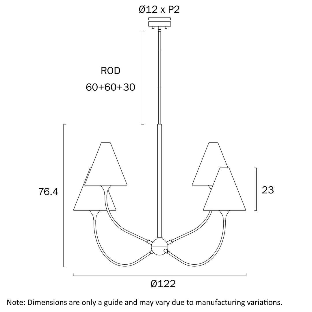 FARNIX 4 LIGHT PENDANT Pendant
