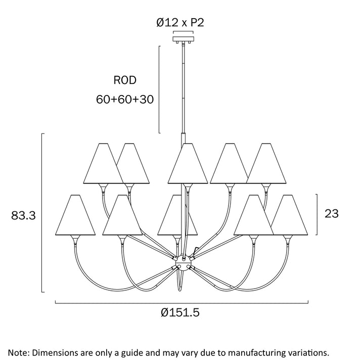 FARNIX 10 LIGHT PENDANT