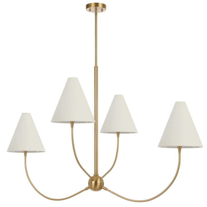 FARNIX 4 LIGHT PENDANT Gold Pendant
