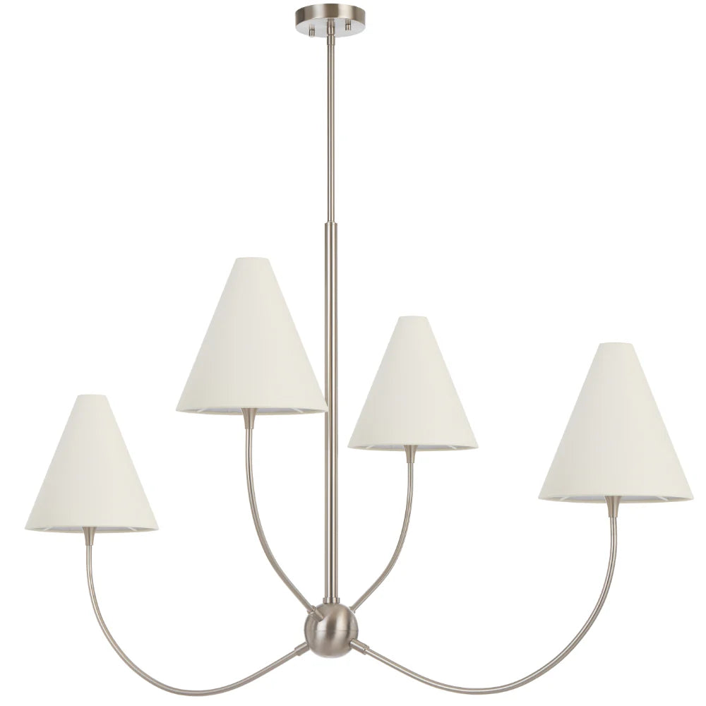 FARNIX 4 LIGHT PENDANT Nickel Pendant