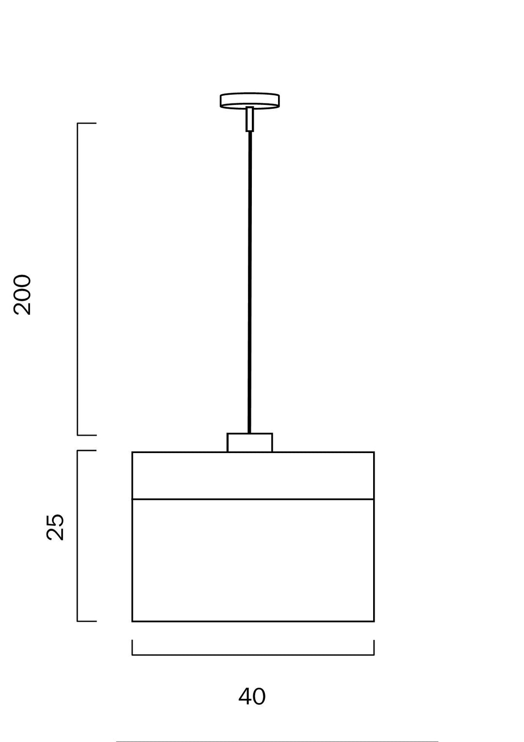 TELBIX FIONA 40CM PENDANT