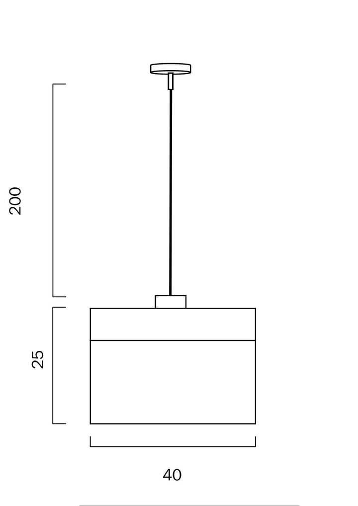 TELBIX FIONA 40CM PENDANT