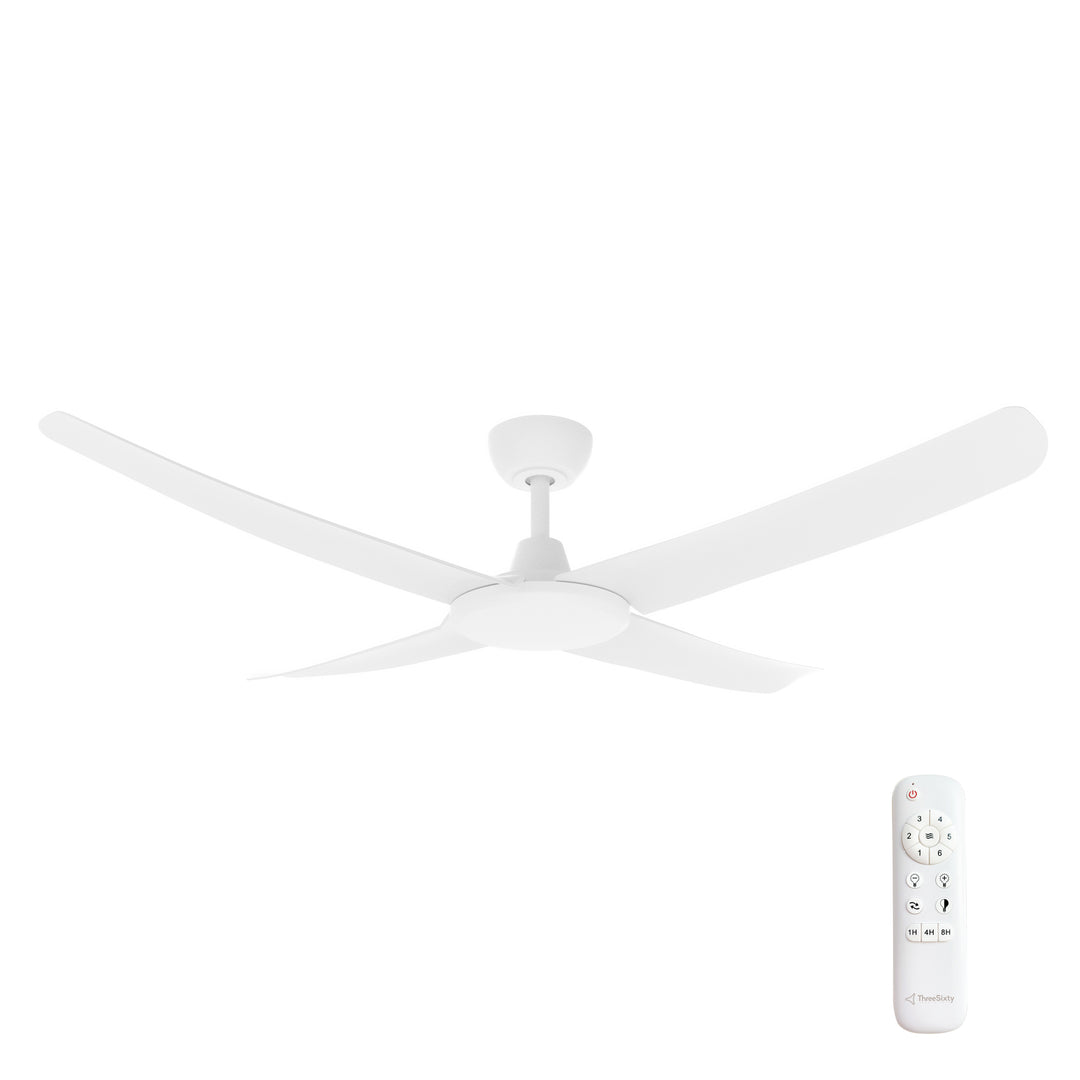 ThreeSixty FlatJET DC Ceiling Fans with 3,4 or 5 blades