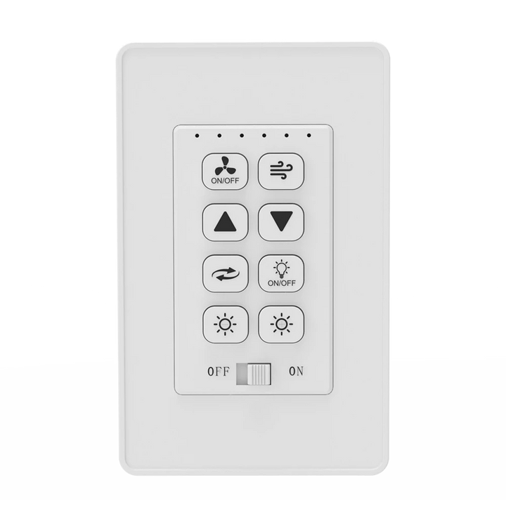 HOLBROOK 48 + SDCF11/48/3/L DC FAN with Wall control and remote, WITH LIGHT Ceiling Fan