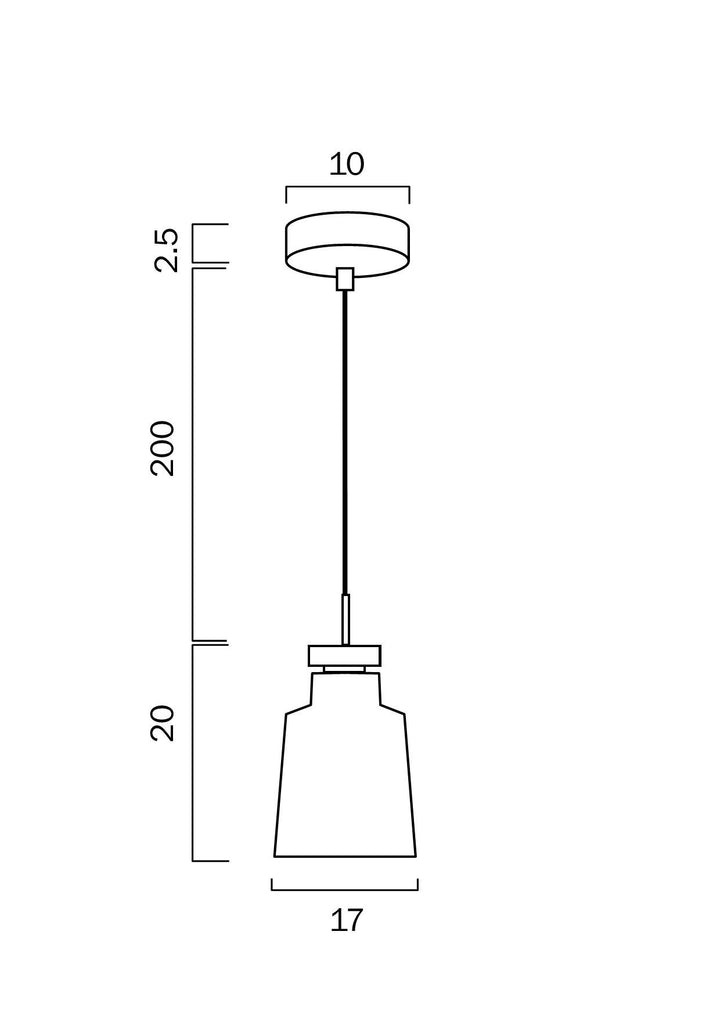 TELBIX FREDI 17 PENDANT