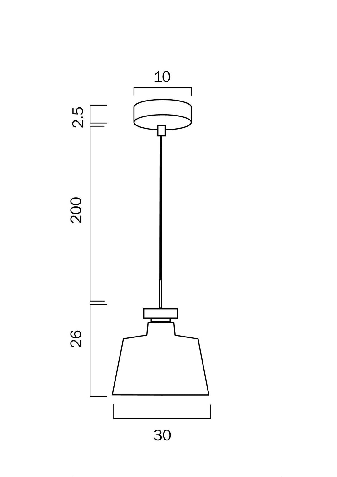 TELBIX FREDI 30 PENDANT