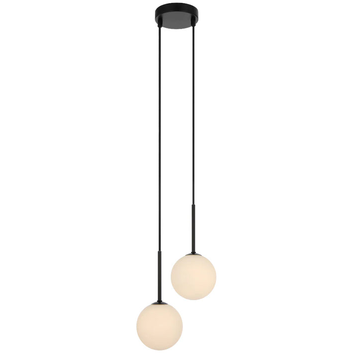 GASTON 2 LIGHT PENDANT BLACK