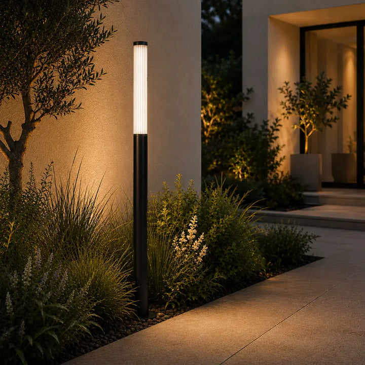 GEVET 80CM/ 230cm EXTERIOR LED BOLLARD LIGHT