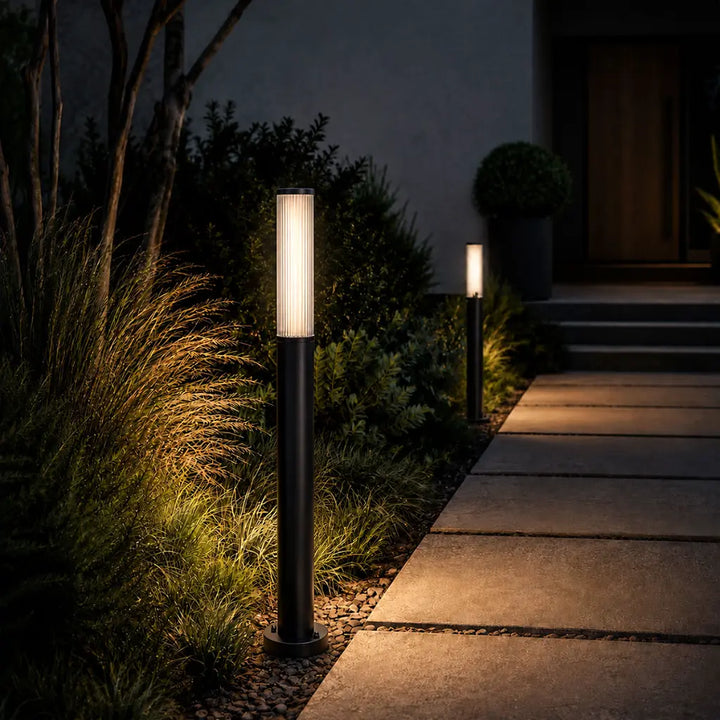 GEVET 80CM/ 230cm EXTERIOR LED BOLLARD LIGHT