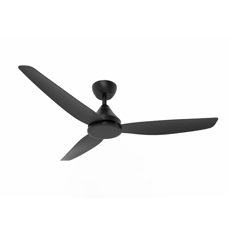 HOLBROOK 48 SDCF11/48/3 DC Fan with Remote and Wall control Black Ceiling Fan