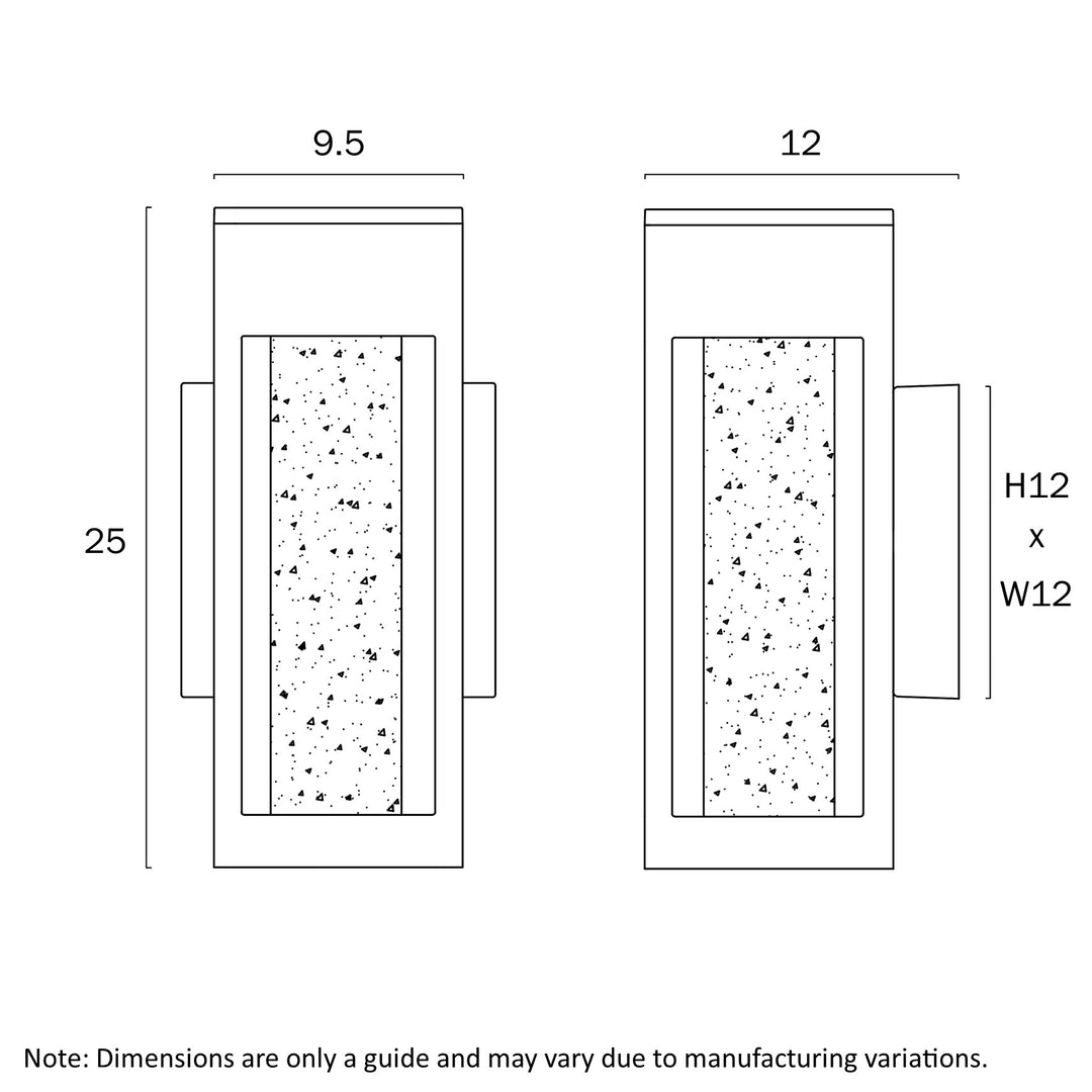 HOLLIS 25 EXTERIOR WALL LIGHT