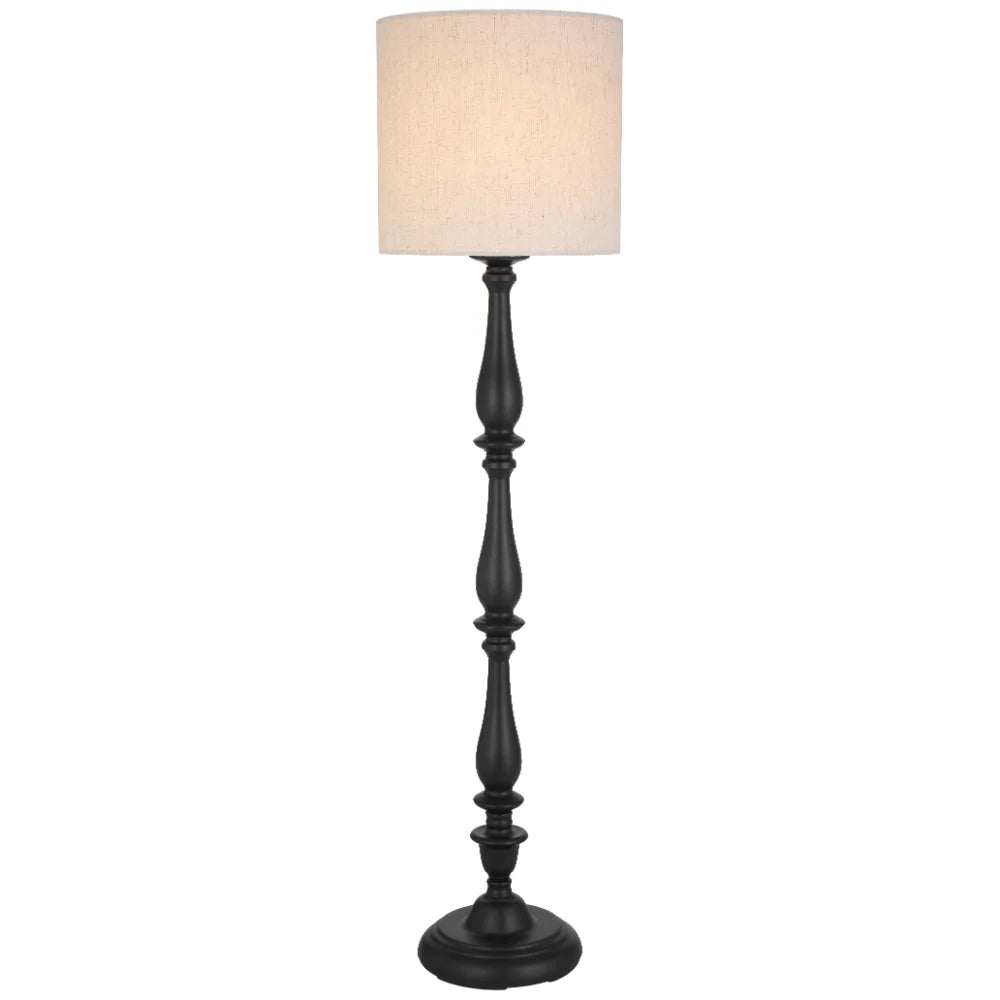 HOMMER FLOOR LAMP Black Floor Lamp