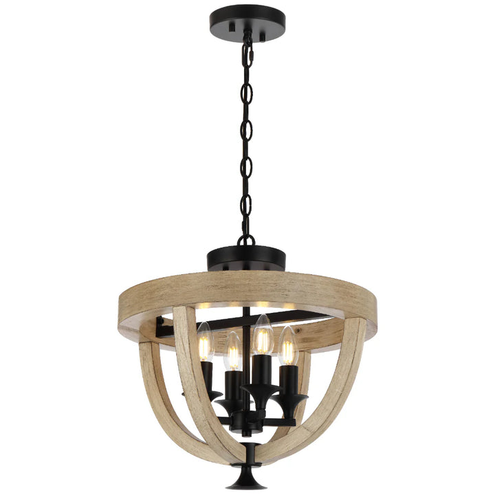 HOSLEY 4 LIGHT PENDANT CTC