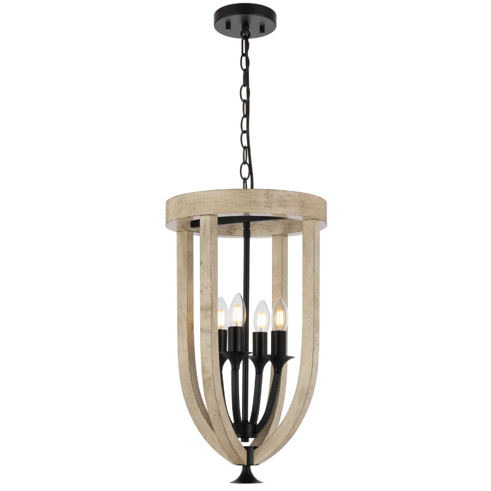 HOSLEY 4 LIGHT PENDANT