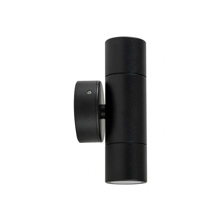 HV1027MR11NW- Mini Tivah Aluminium Black Up & Down Wall Pillar Lights