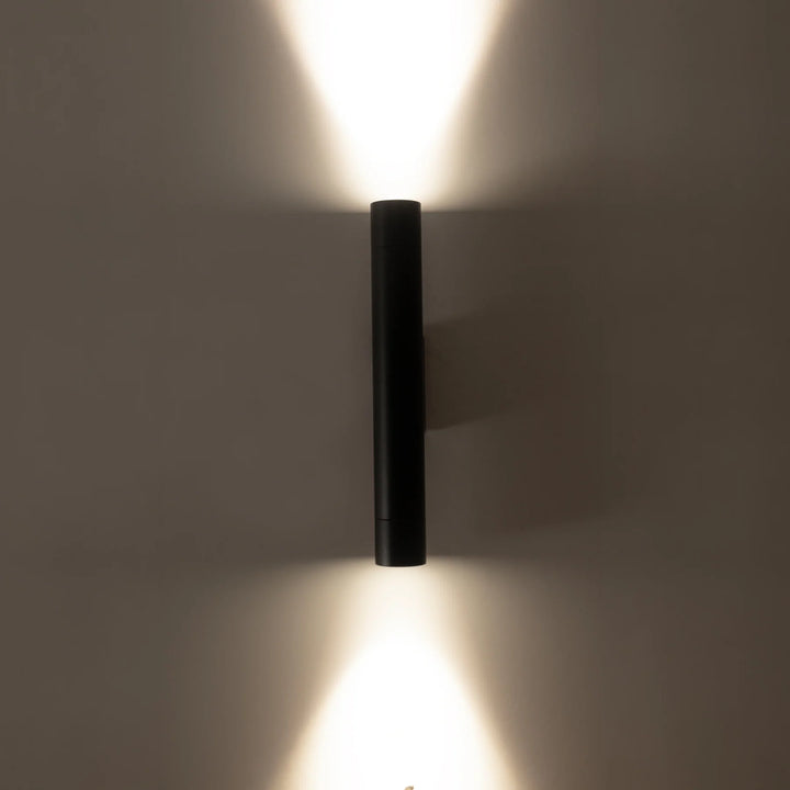 HV10293T - Dugo Aluminium Black/White Up & Down Wall Light