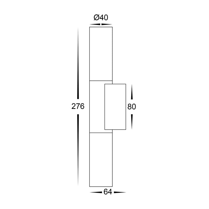 HV10932T-  Akril Aluminium Wall Light