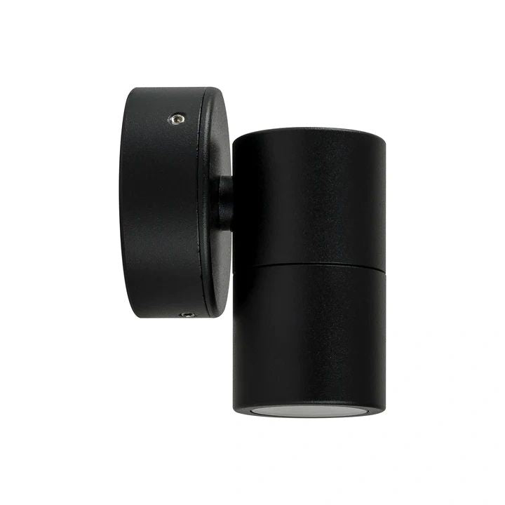 HV1127MR11NW Mini Tivah Black Fixed Down Wall Pillar Lights