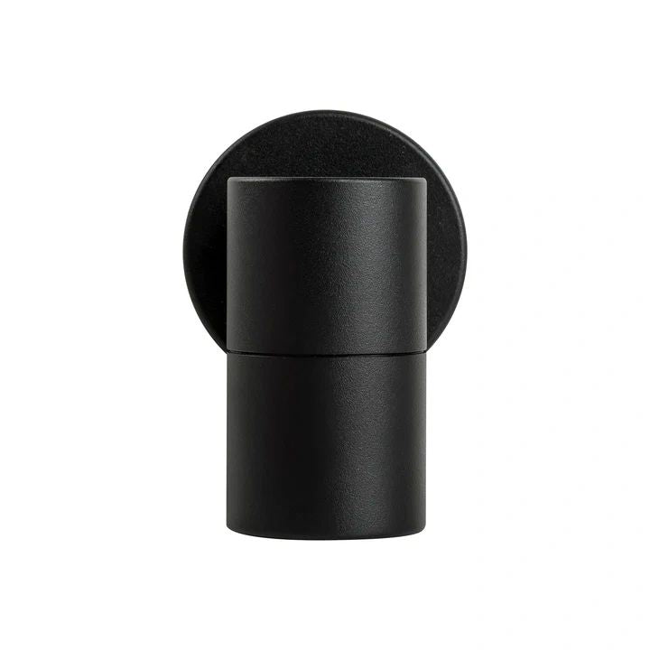 HV1127MR11NW Mini Tivah Black Fixed Down Wall Pillar Lights