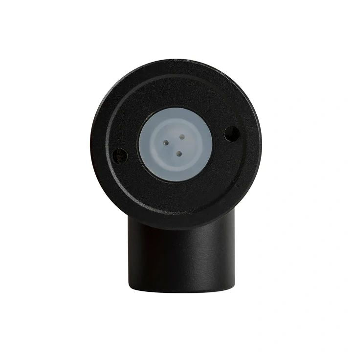 HV1127MR11NW Mini Tivah Black Fixed Down Wall Pillar Lights